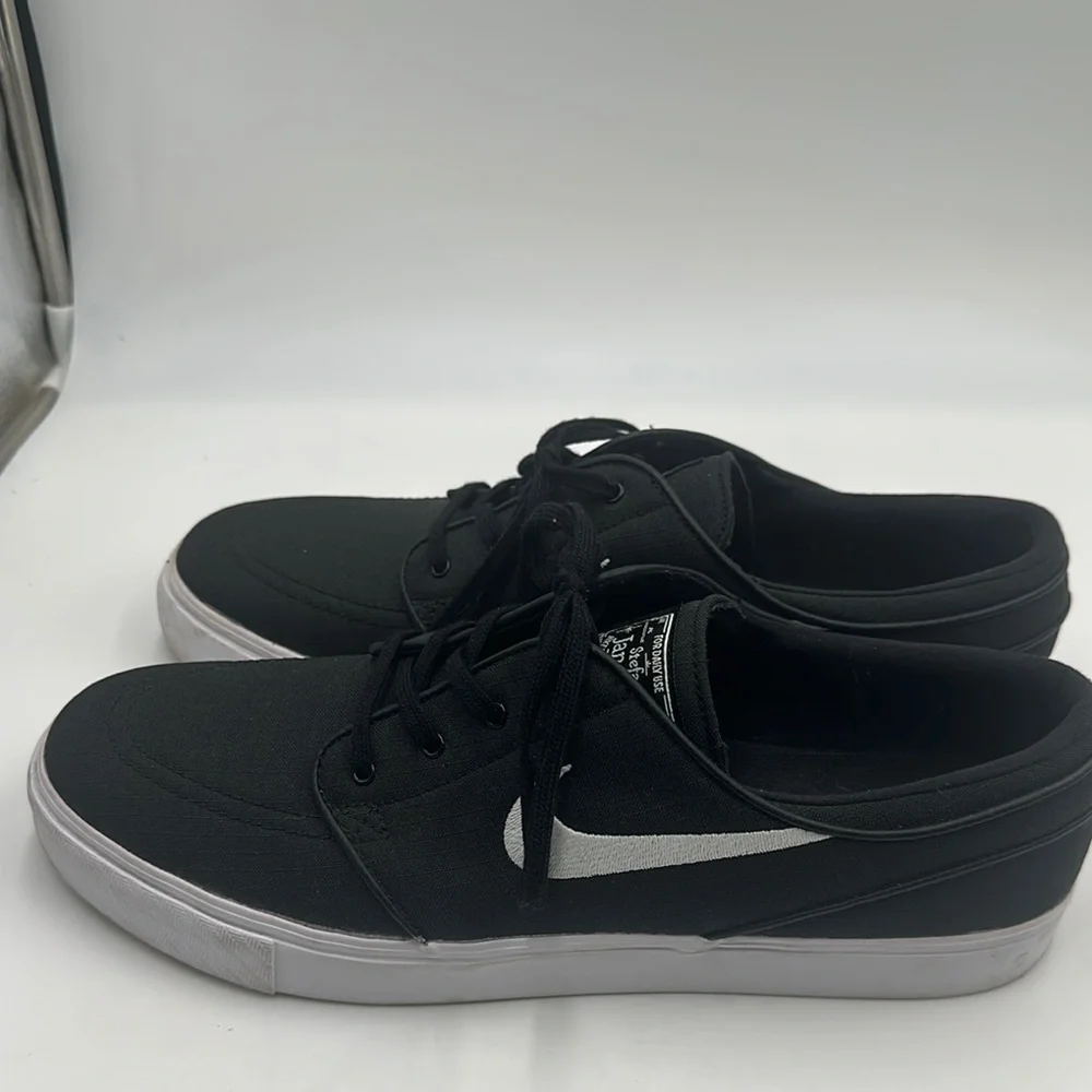 Nike Stefan Janoski Air Max SB Skateboard Black White 615457-016 Sz 12